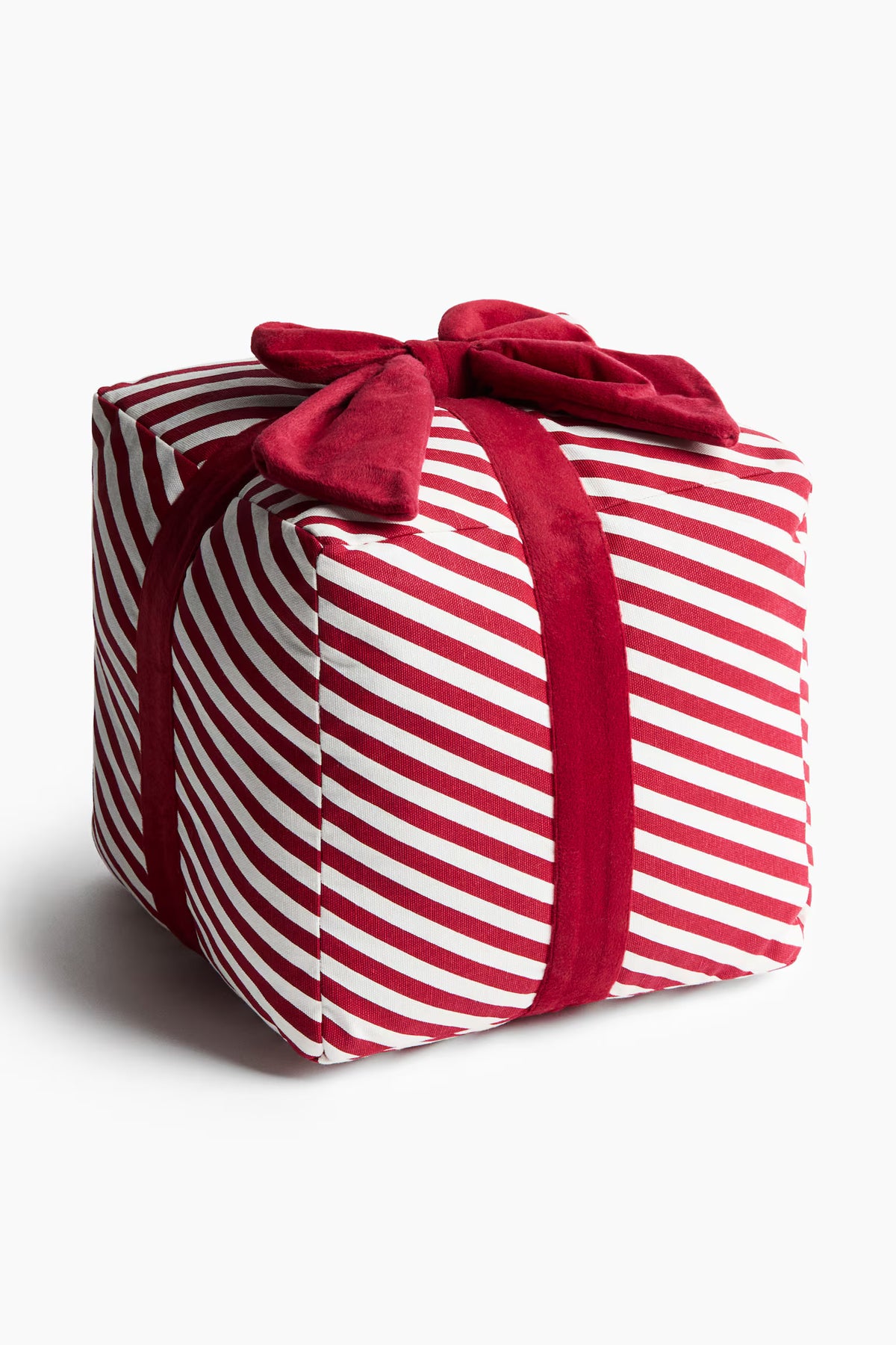 Candy Cane Square Pillow