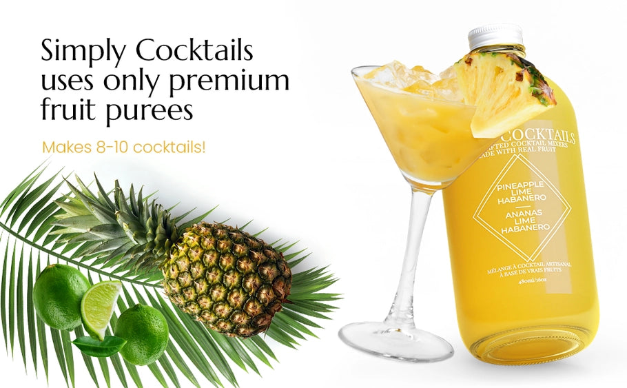 Simply Cocktail Mix - Pineapple Lime Harbanero