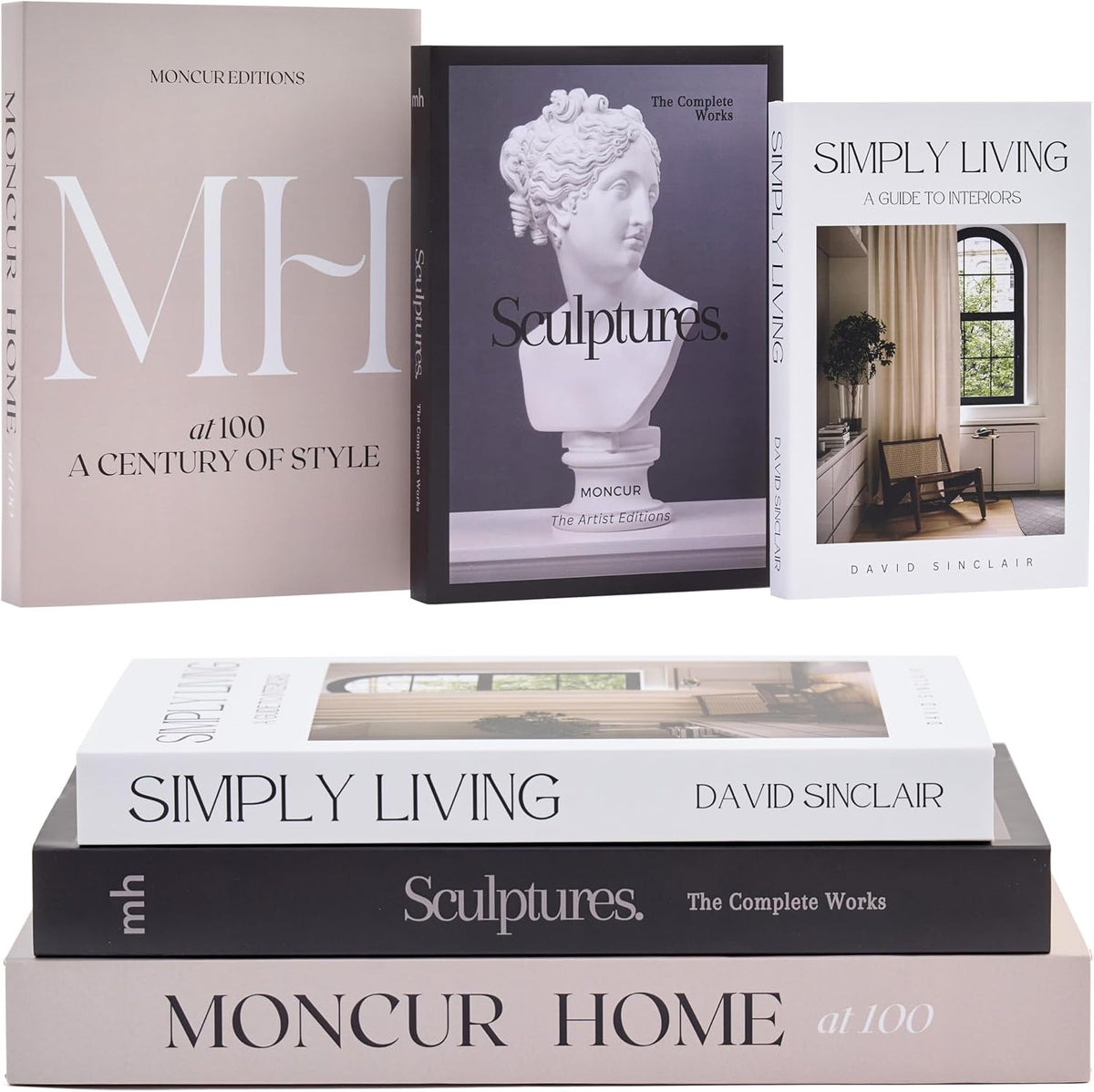 Stackable blank book set - 3 pcs