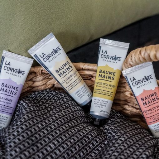 Hand Balm with Organic Donkey Milk – La Corvette. Imported from France