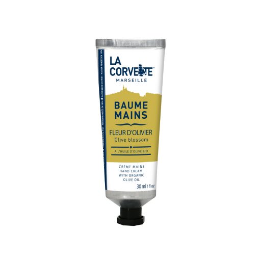 Hand balm olive blossom with organic olive oil - La Corvette. Imported from France