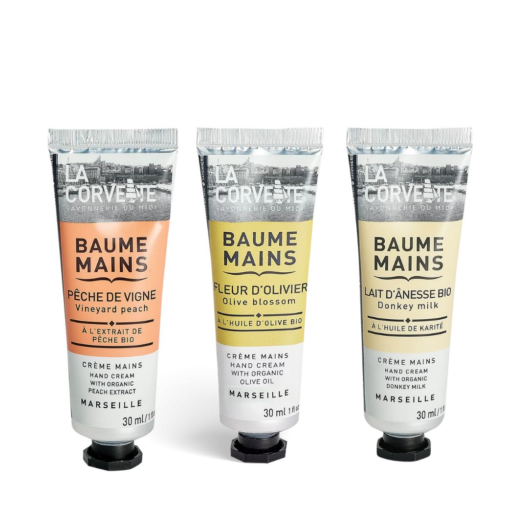 Hand Balm Gift Set - La Corvette. Imported from France
