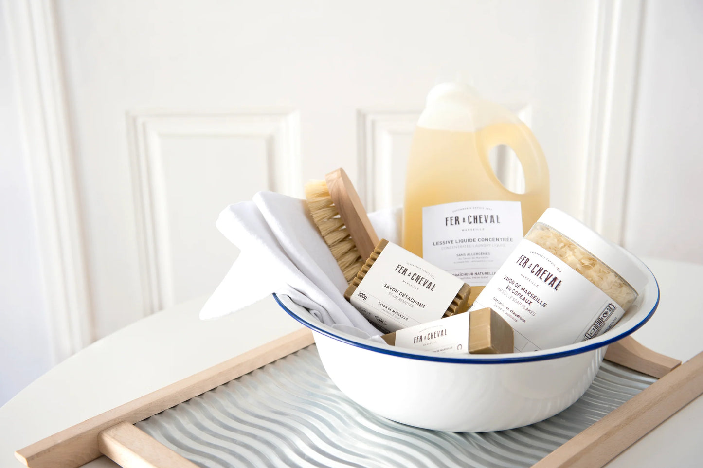 Fer A Cheval Soap Flakes -400 g jar