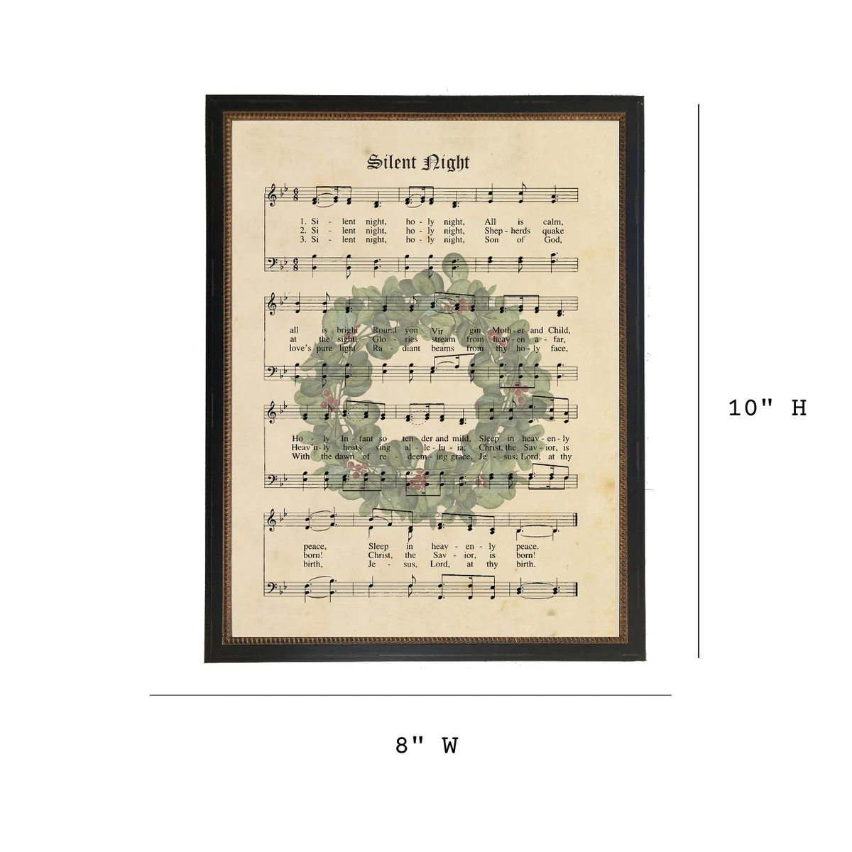 Silent Night Framed Art