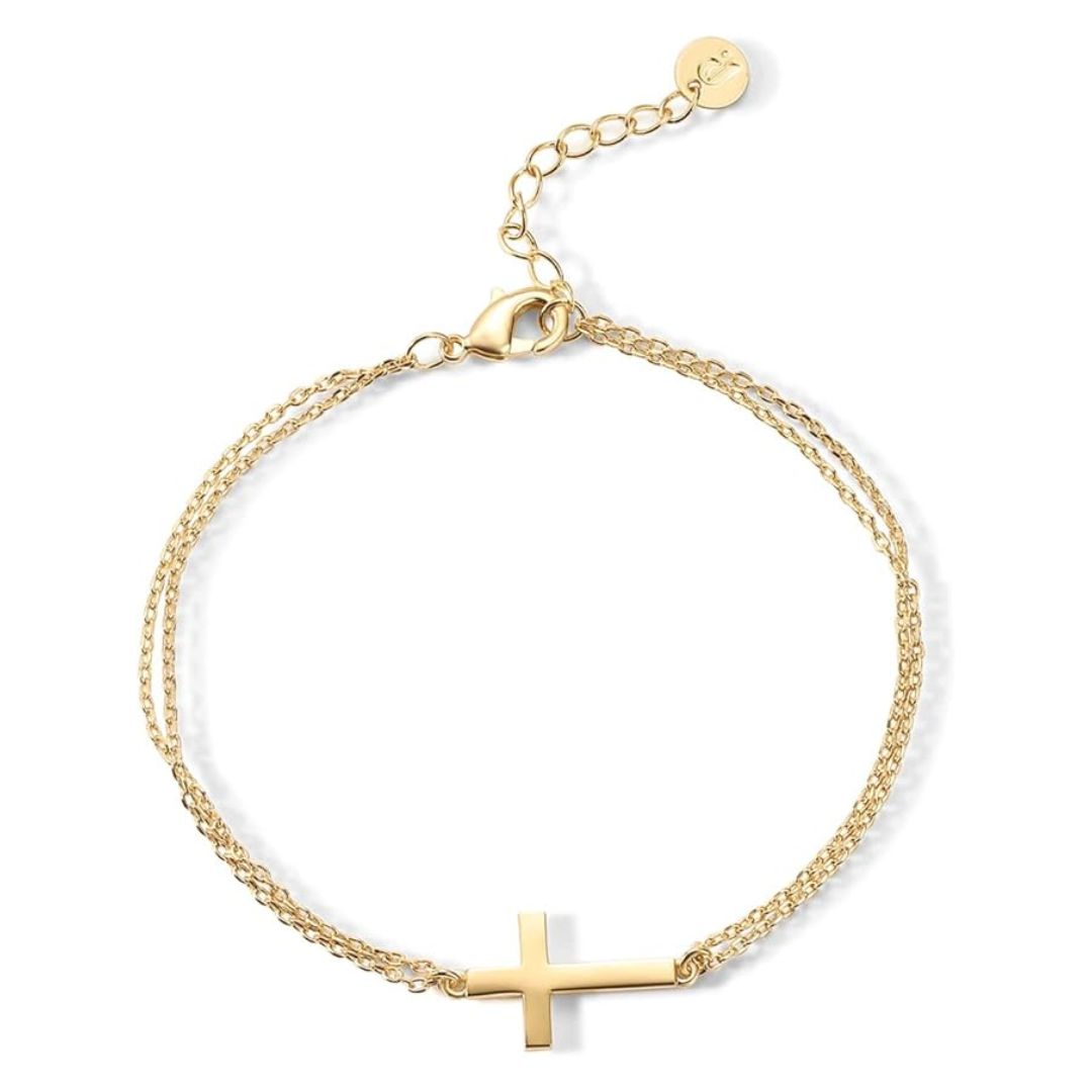 Cross Bracelet - Horizontal