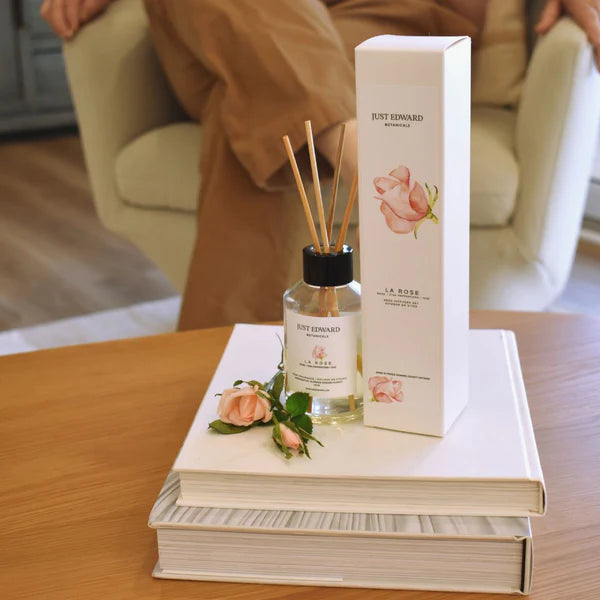 Just Edward Botanicals Reed Diffuser Set - Rose