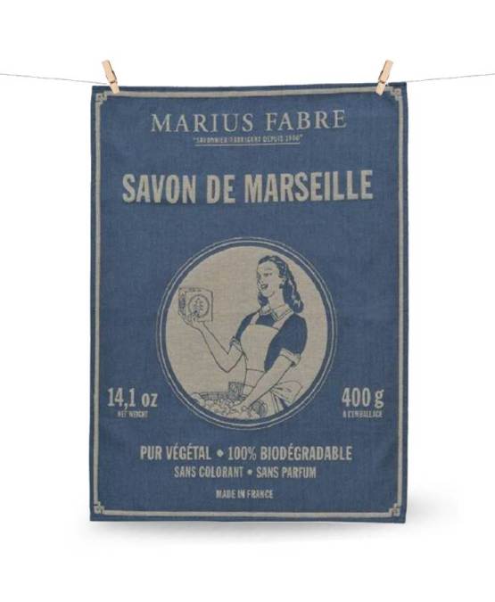 Savon de Marseille Marius Fabre Tea Towel