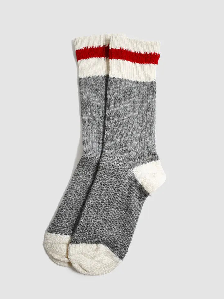 Mountain Socks - Red Stripped