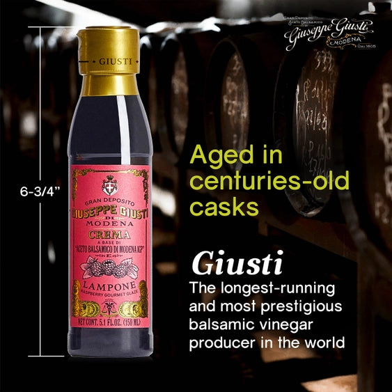 Balsamic Vinegar - Italian raspberry vinegar glaze