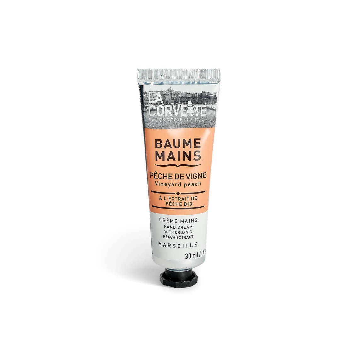 Hand Balm with Peach Vine Extract - La Corvette. Imported from France