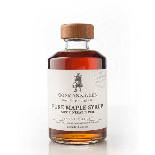 Pure Canadian  Maple Syrup - Cosman and Webb Eastern Townships PQ