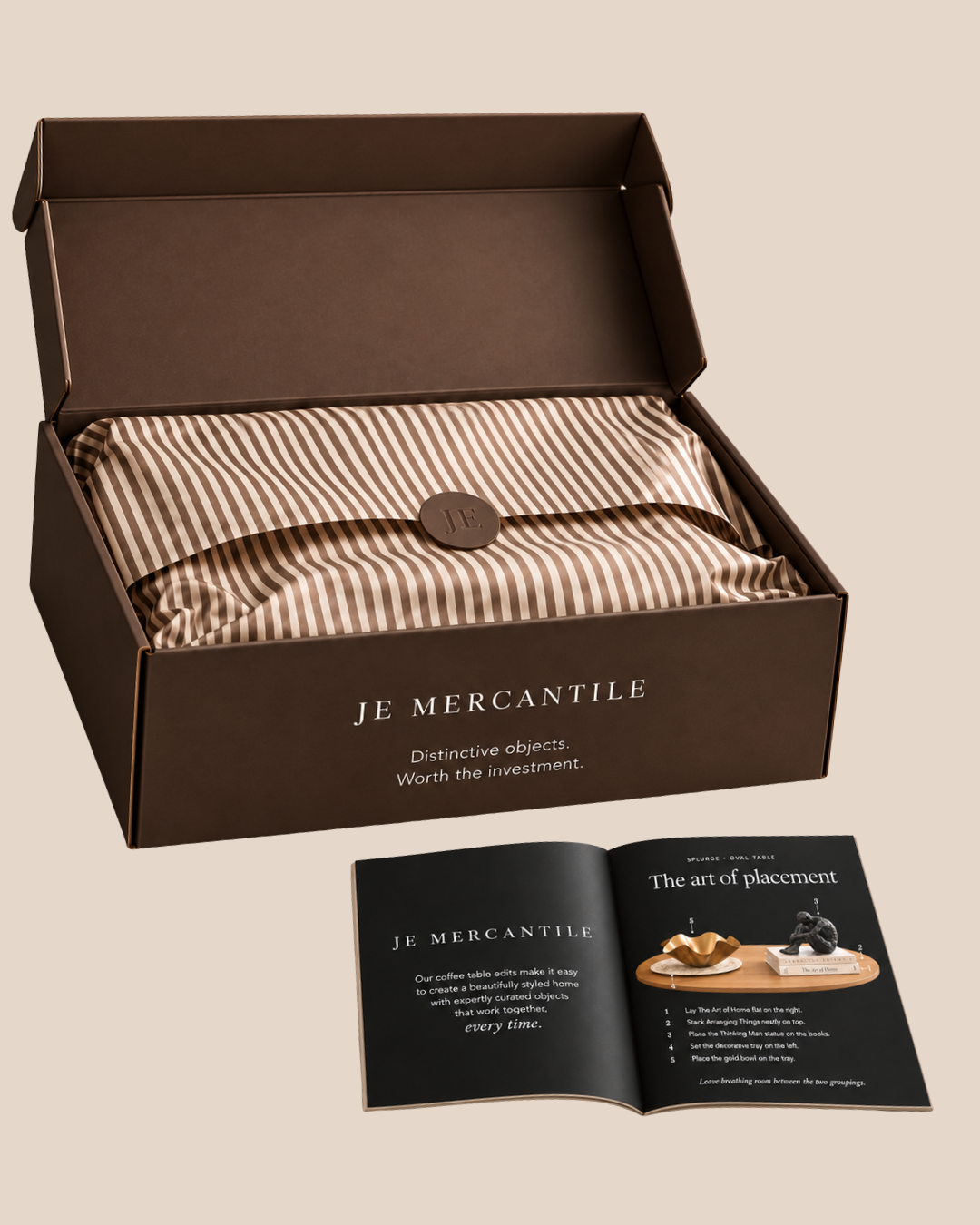 Rectangle Coffee Table Styling Kit No. 1