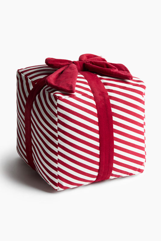 Candy Cane Square Pillow