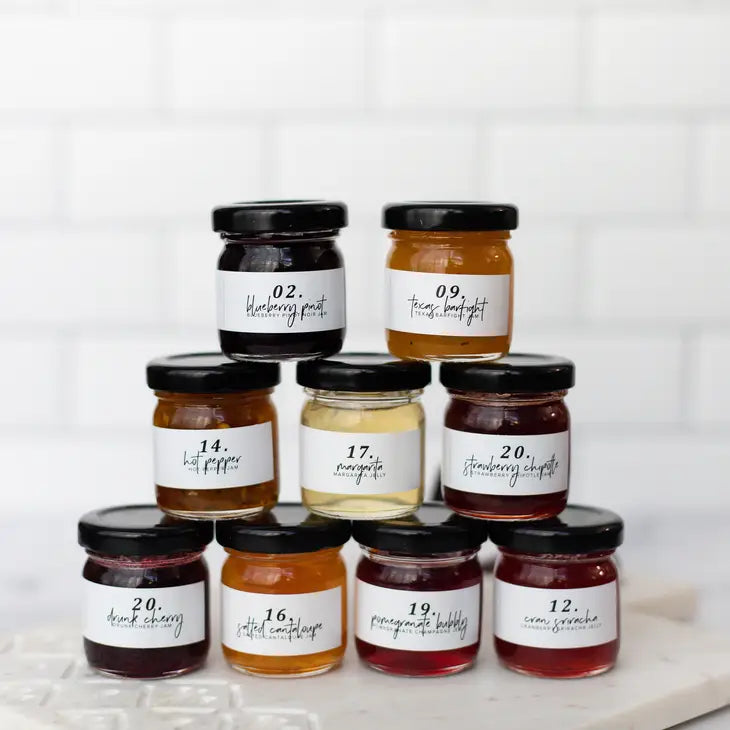 Jams and Jellies 9 flavours Set