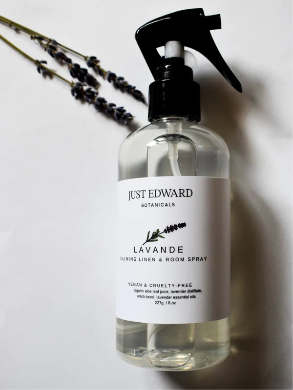 LAVENDER CALMING LINEN AND ROOM SPRAY - Just Edward Botanicals