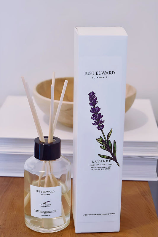 Just Edward Botanicals Reed Diffuser Set - Lavender