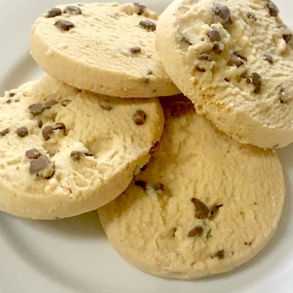 Shortbread Cookies - Chocolate Chip All Butter
