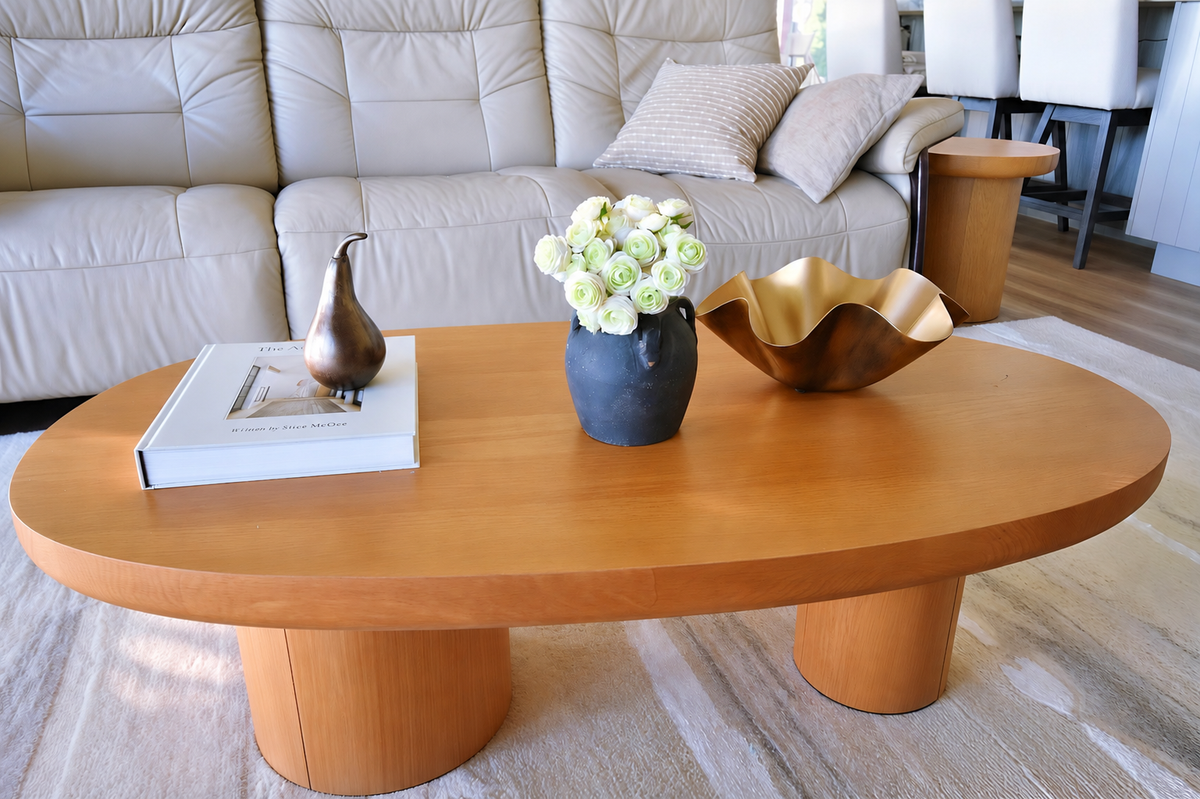 Oval Coffee Table Styling Kit No. 3