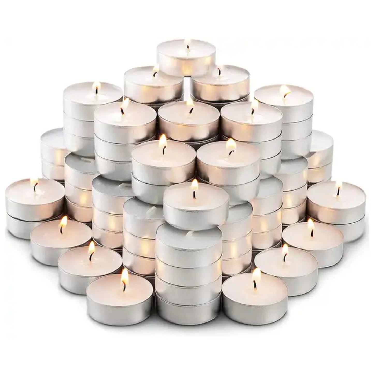 Tea light candles unscented