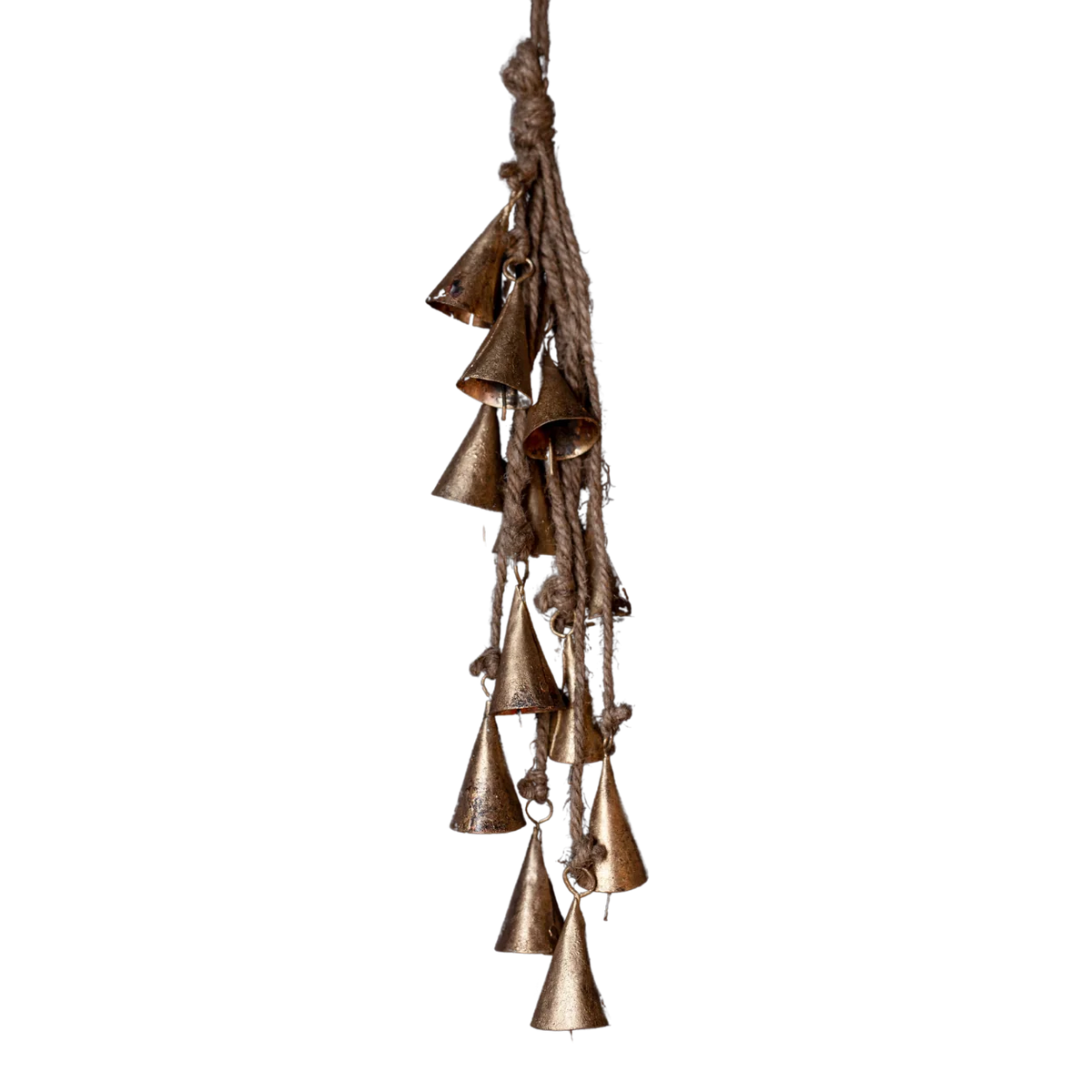 Tapered Brass Bell Cluster
