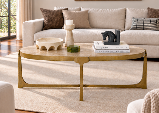 Oval Coffee Table Styling Kit No. 2