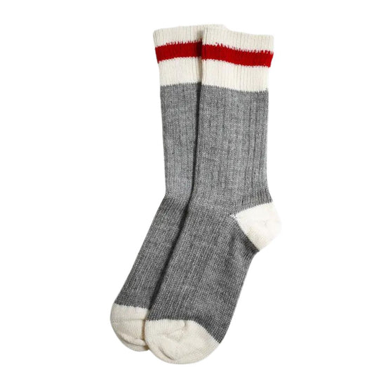 Mountain Socks - Red Stripped