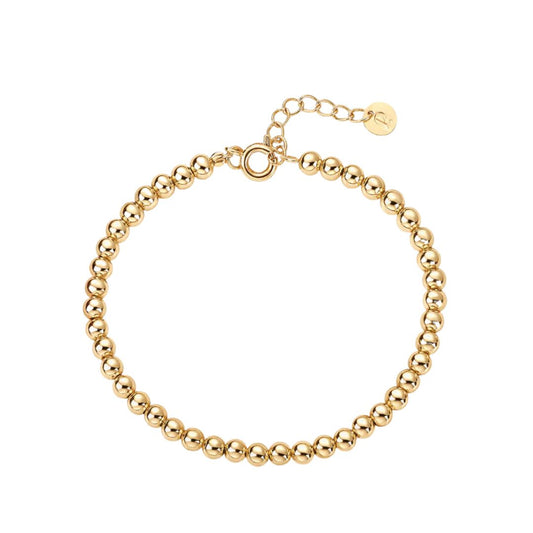 Gold plated Bead Bracelet