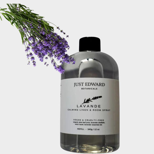 LAVENDER CALMING LINEN AND ROOM SPRAY REFILL - Just Edward Botanicals