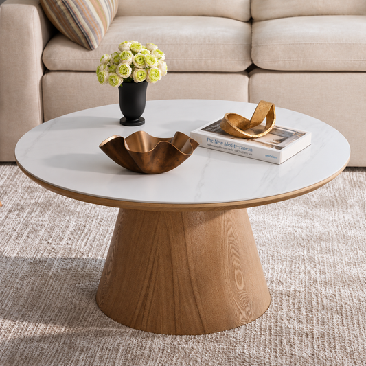 Round Coffee Table Styling Kit No. 2