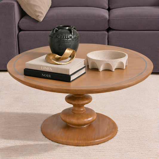 Round Coffee Table Styling Kit No. 1