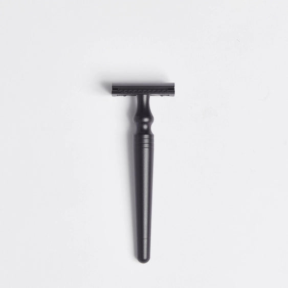 Black Safety Razor Set