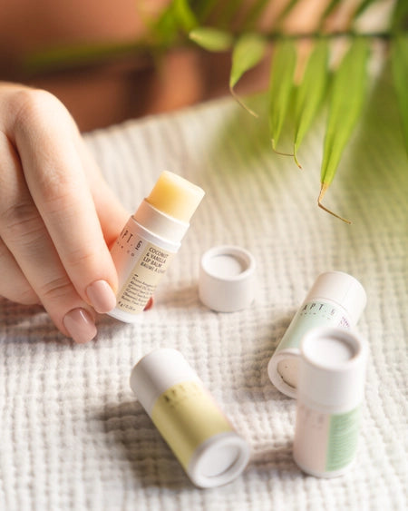 Moisturizing Lip Balm in Compostable tube