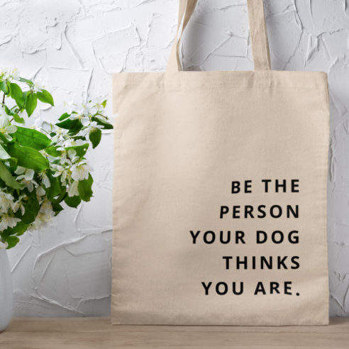 Dog Mom Tote Bag