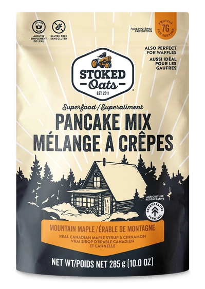 Maple Syrup Pancake Mix - Stoked Oats Company