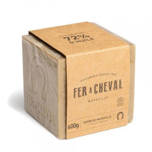 Fer à Cheval Marseille Soap Cube - 600g  Olive