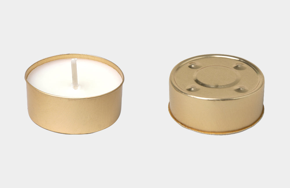 Tea light candles unscented