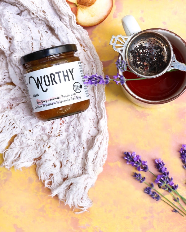 Earl Grey Lavender & Peach Jam - Worthy